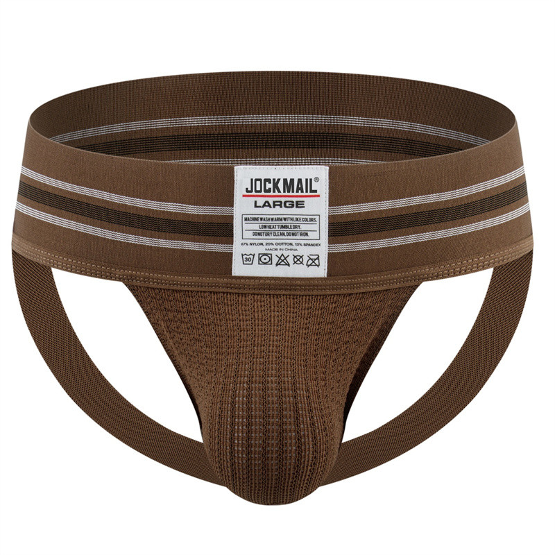 JOCKMAIL Jockstrap Com Cintura Larga De 3 Polegadas Para Treino De Ginástica