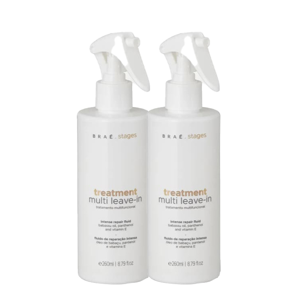 Kit Braé Stages Treatment Multi Leave-in Extra (2 unidades) em Oferta na Shopee
