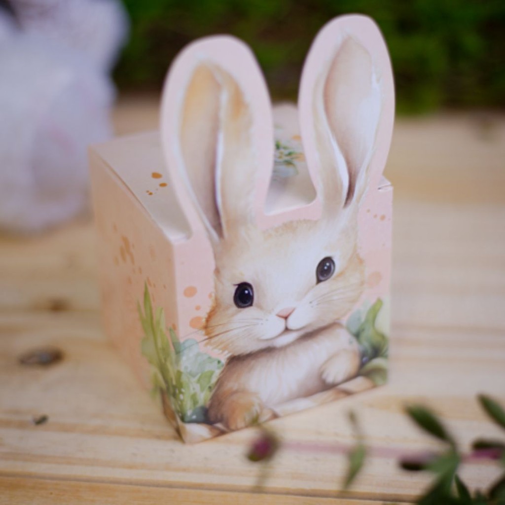 10~40 CAIXAS POP UP 8X8X8CM - COELHINHO ENCANTADO 5386 (PASCOA IDEIA OUTLET) OFERTA em Oferta na Shopee