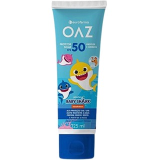 OAZ PROTETOR SOLAR FPS50 BABY SHARK COM 125ML em Oferta na Shopee