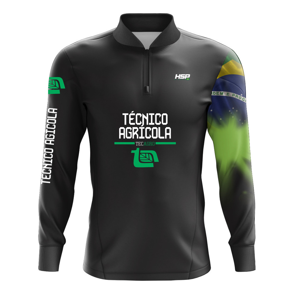 Camiseta Pesca  Tec Agro Uv50+ Técnico Agrícola