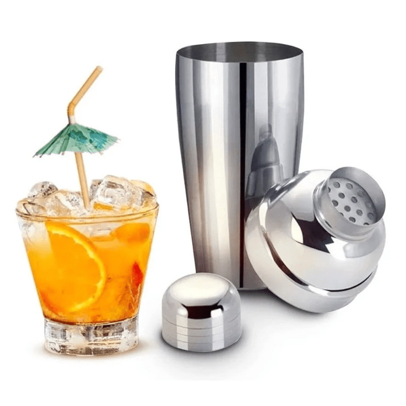 Coqueteleira Caipirinha Inox Bartender Coqueteleira  550ml Dosador Drinks  Premium Shake Bar