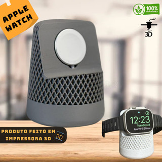 Suporte de Mesa Compatível com Carregador Relógio Apple Watch Ultra AppleWatch Minimalista