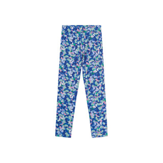 Calça Menina Legging Estampa Floral Em Algodão - Carinhoso em Oferta na Shopee