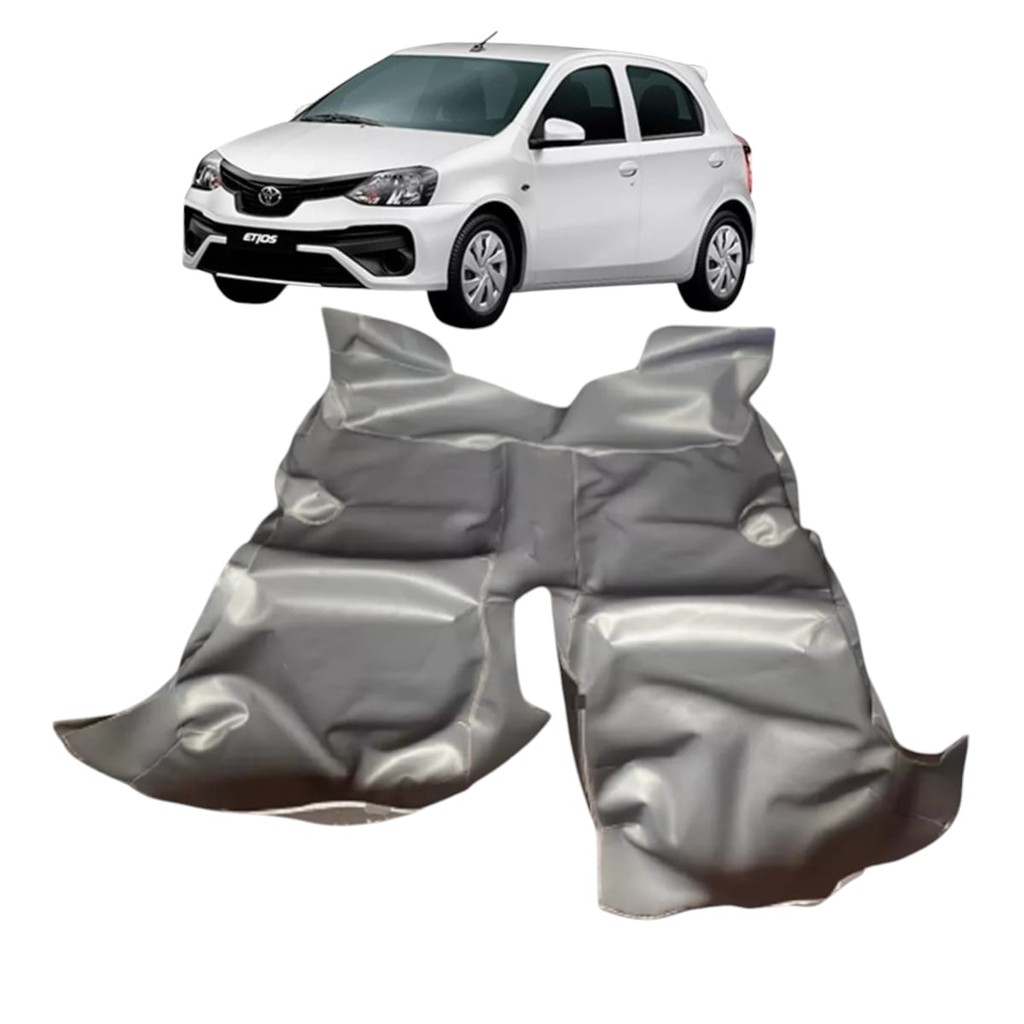Tapete do assoalho Assoalho Vinil Liso Toyota Etios Hatch