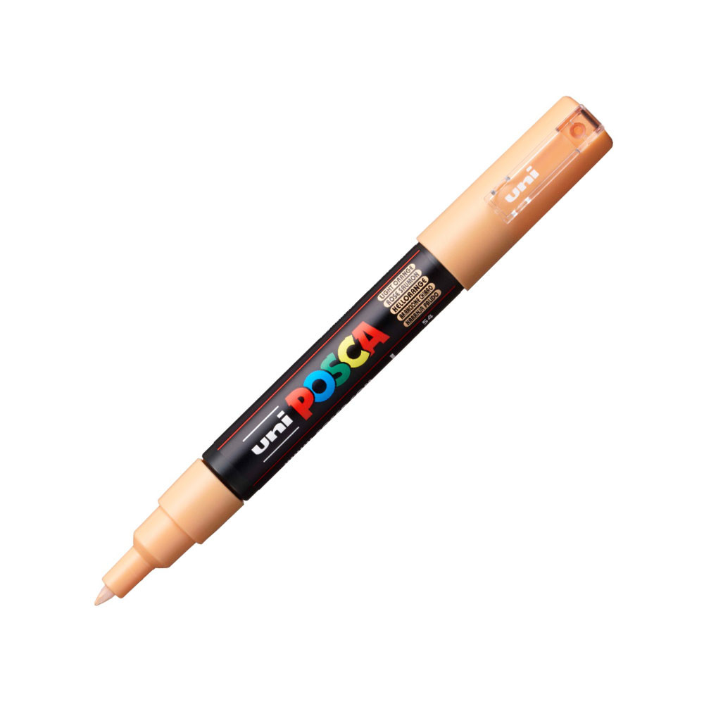 Caneta Posca PC-1M Laranja Claro Uni-Ball