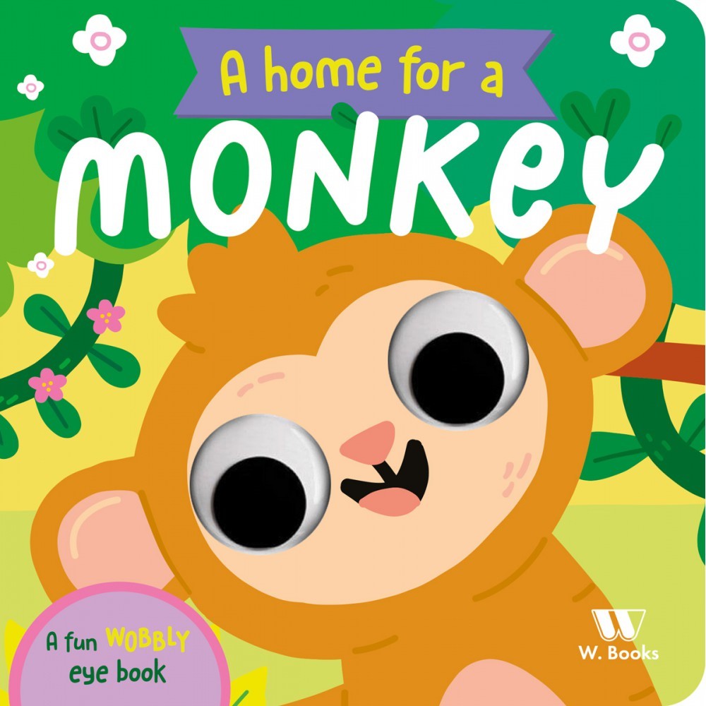 Livro Cartonado A home for a monkey W.Books