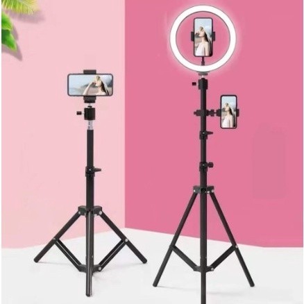 Ring Light Iluminador 10 Polegadas Com Tripé De 2.10 Metro em Oferta na Shopee
