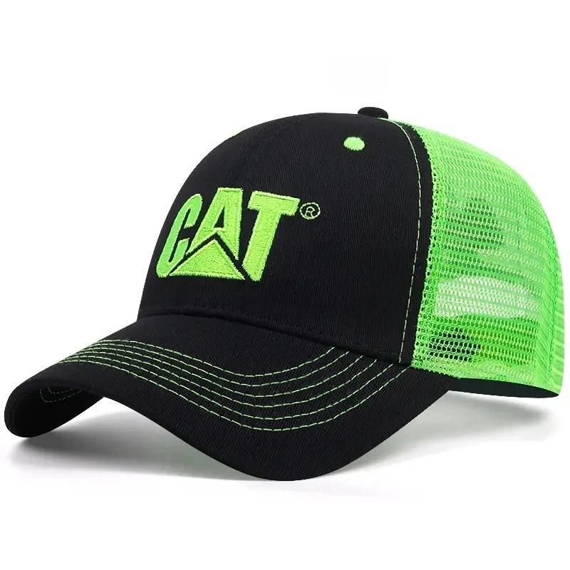 2025 Novo Boné De Beisebol Teamster Feminino Com Letras CAT Chapéu De Malha Bordado
