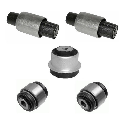 Kit 1 Lado Bucha Eixo Braço Suspensão Traseira Vectra 97 a 2005