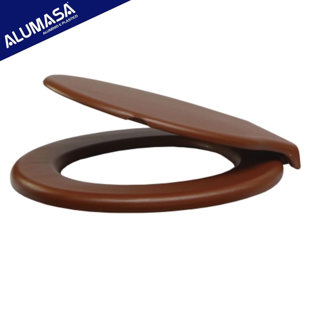 Assento Vaso Sanitário Universal Caramelo Alumasa
