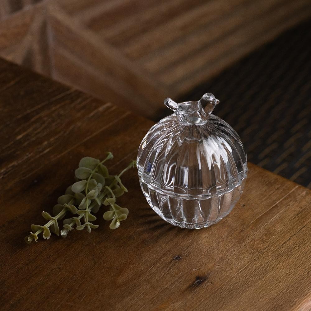 Potiche Wolff Bird de Cristal Bird 8cm x 8cm x 9,5cm em Oferta na Shopee