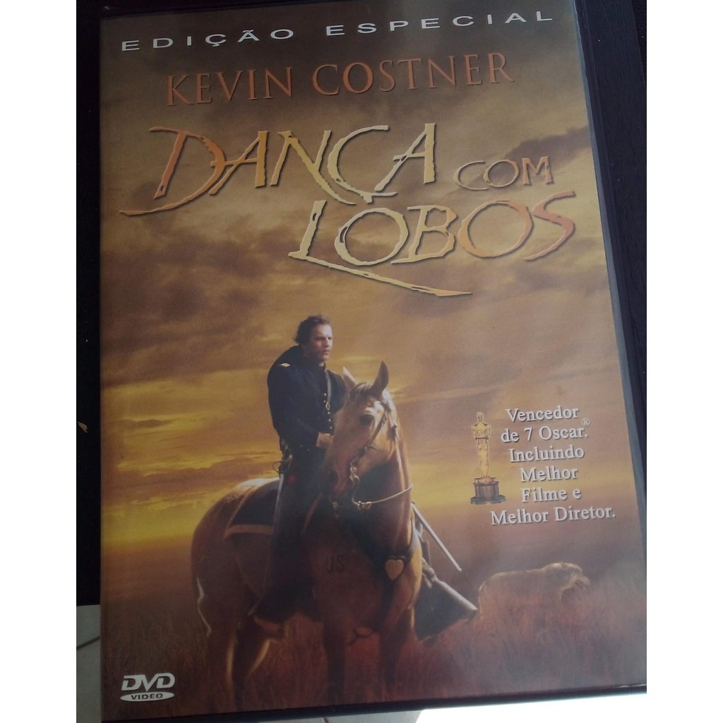 DVD Original - Dança com Lobos(1990)