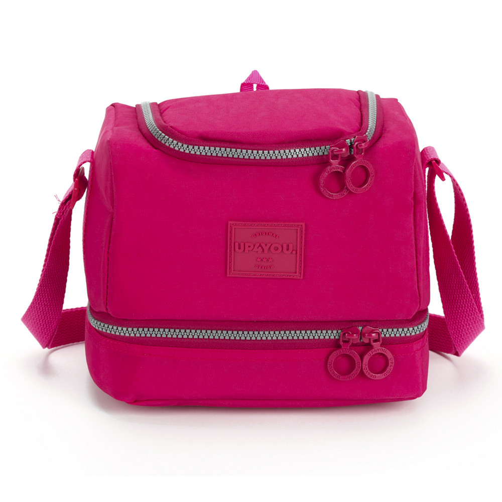 Lancheira Bolsa Térmica UP4YOU 2 Compartimentos em Oferta na Shopee