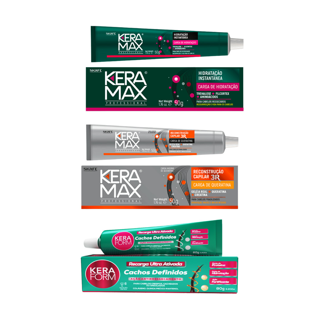 Recarga Capilar Queratina Reconstrucao Hidratacao Cabelos em Oferta na Shopee