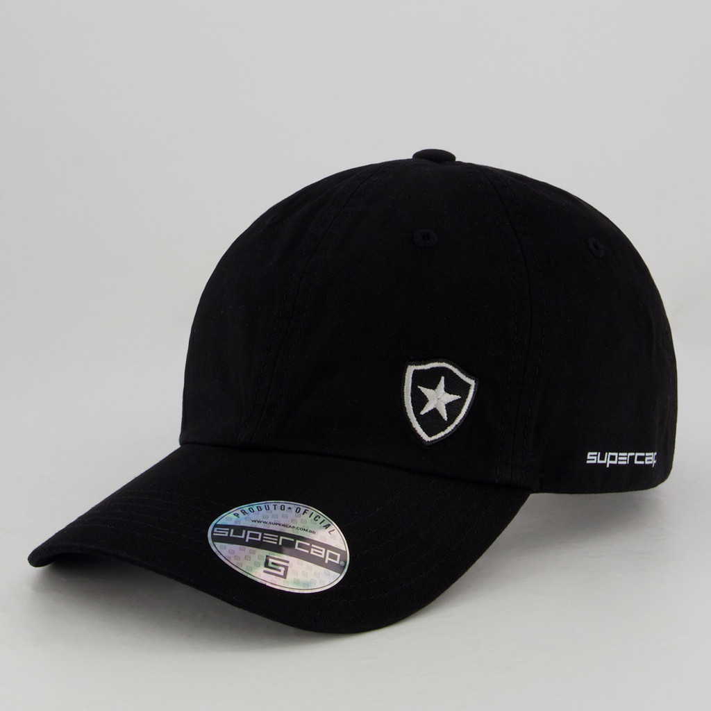 Boné Botafogo Bordado Preto em Oferta na Shopee