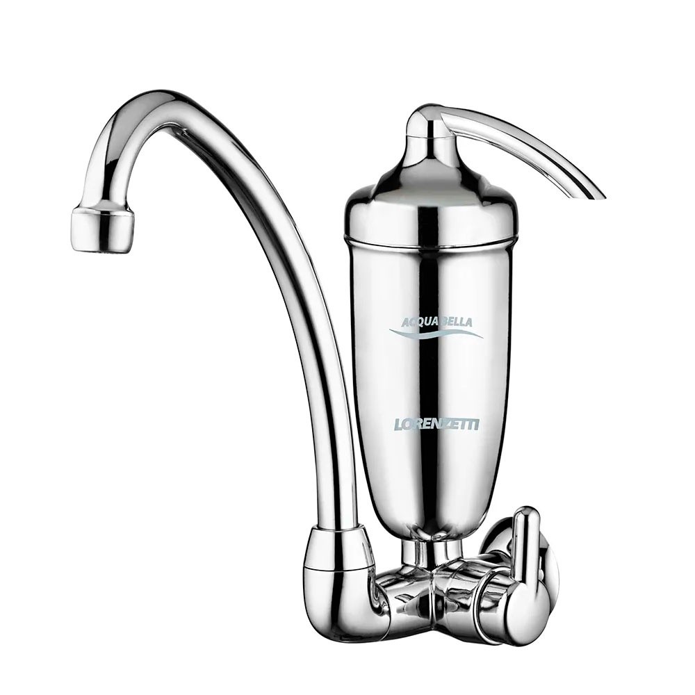 Torneira Acqua Bella Cromada com Filtro Parede Lorenzetti - Home & Living