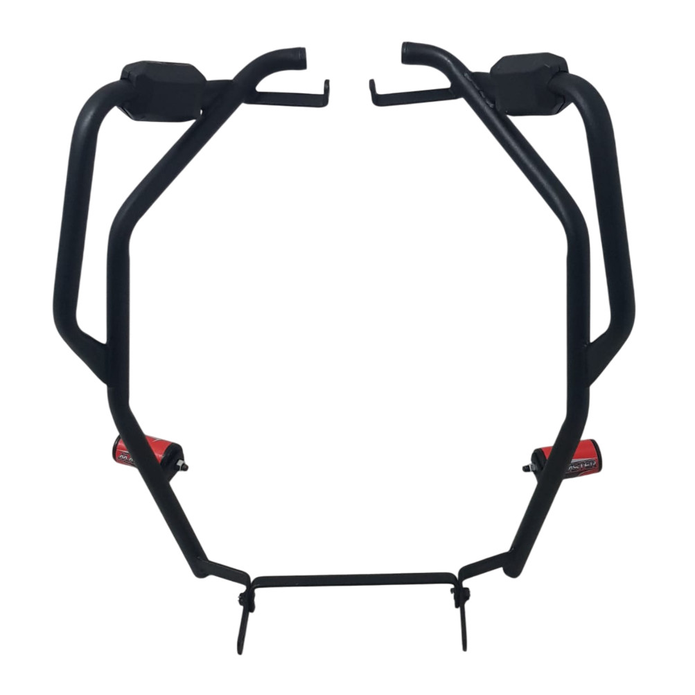 Protetor BIZ 110 e 125 de 2018 a 2024 Slider VERMELHO Carenagem Tanque Motor Mata Cachorro Moto