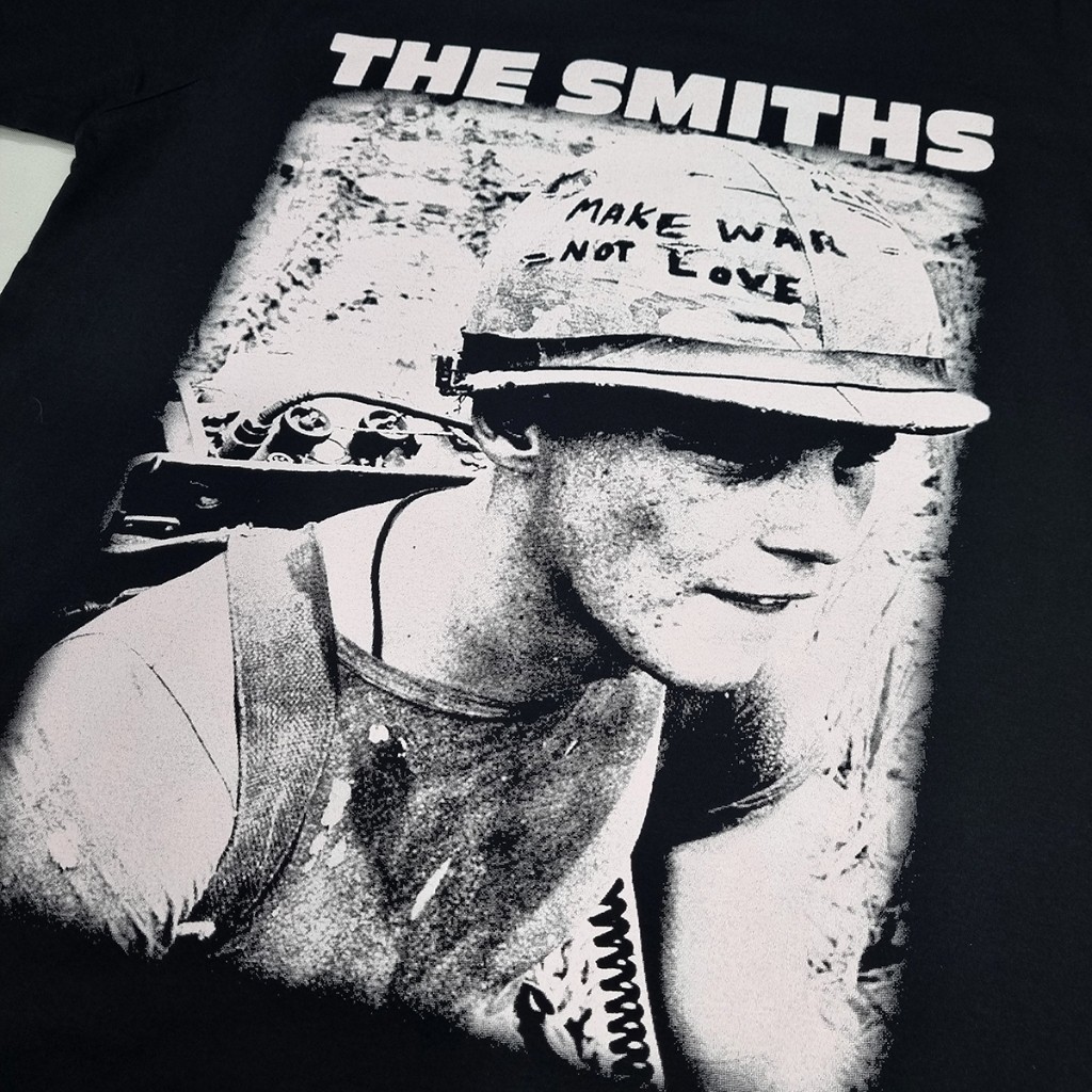 Camiseta Unissex The Smiths Meat Is Murder Banda De Rock 100% Algodão Fio 30.1T-shirt — imagem 2 de 2