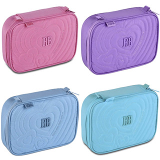 Estojo Escolar Box Rebecca Bonbon Juvenil 100 Pens Meninas Espaçoso Elástico Organizador Grande  em Oferta na Shopee