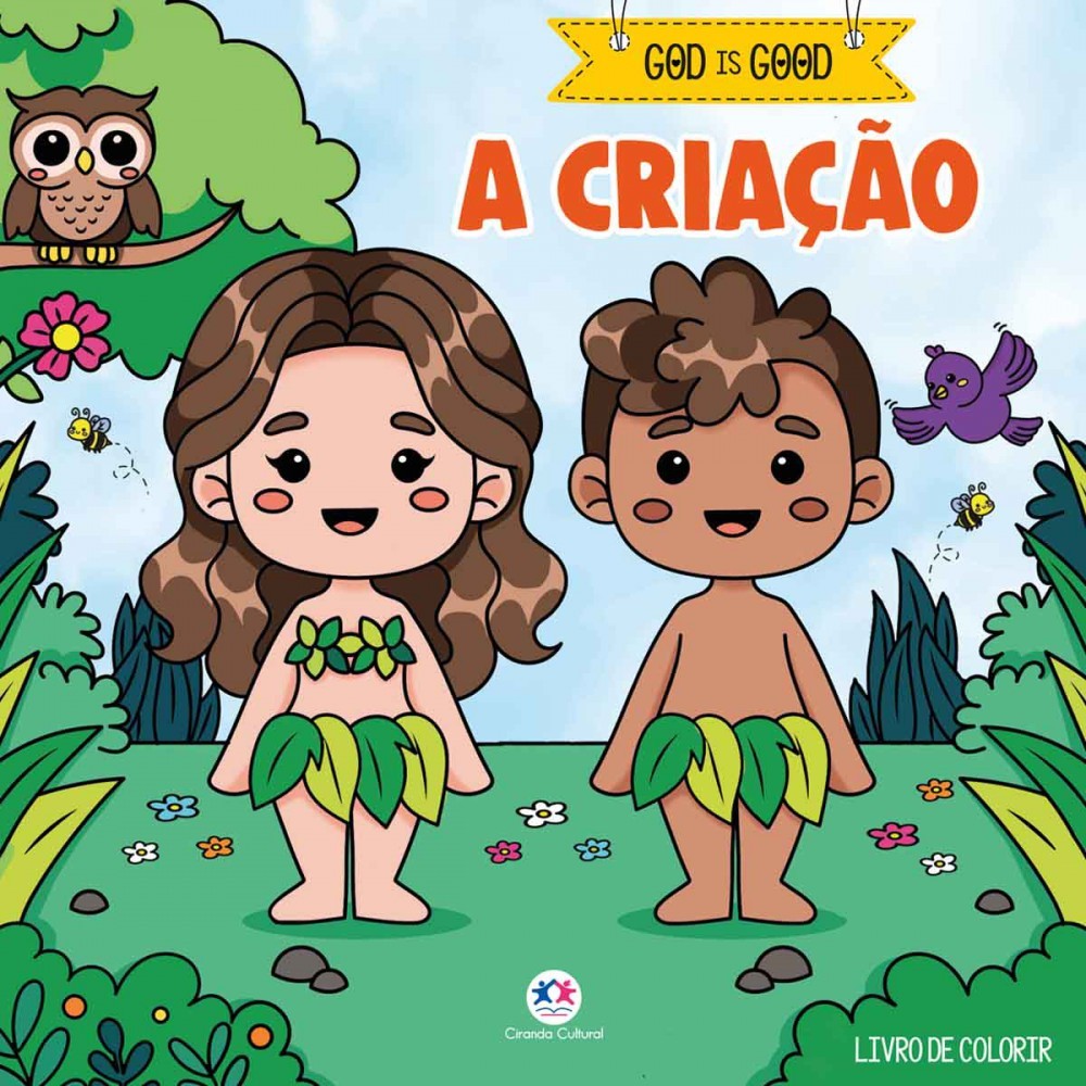 Livro A criação - Livro de colorir em Oferta na Shopee
