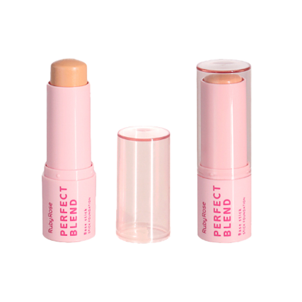 Base Stick Ruby Rose Perfect Blend Hbm300 - Cores em Oferta na Shopee