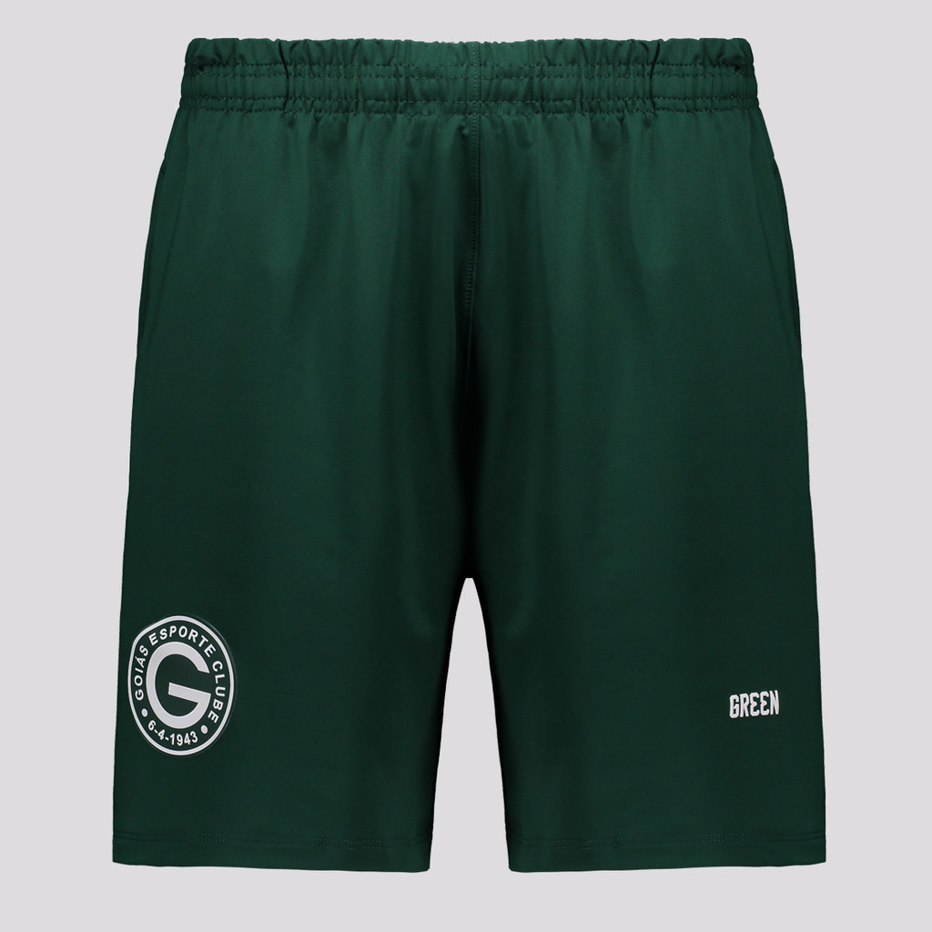 Bermuda Gr33n Goiás Comissão 2024 Juvenil Verde em Oferta na Shopee