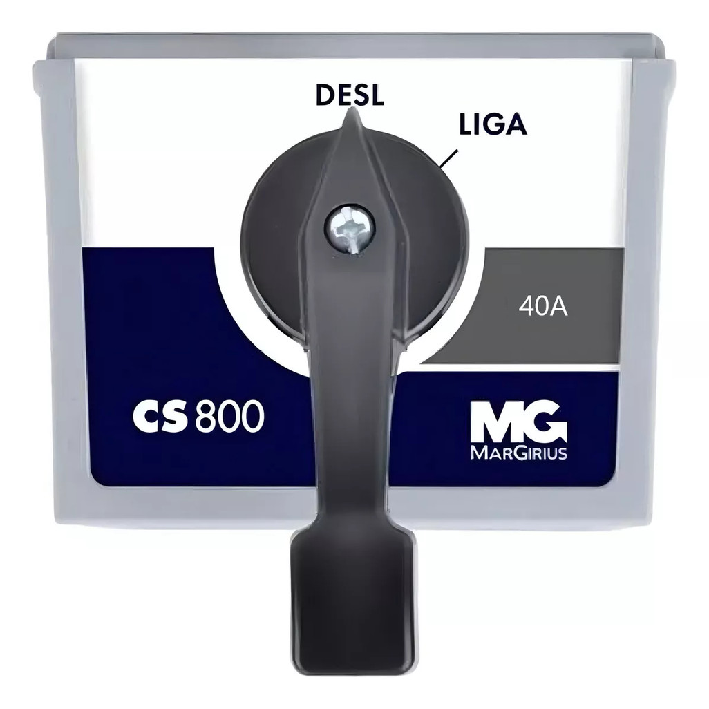 Chave Alavanca Liga / Desliga Trifásica 40A - CS-840 MARGIRIUS
