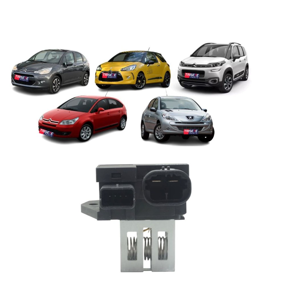 Resistencia da ventoinha do Radiador Citroen C3 C4 Peugeot AirCross DS3