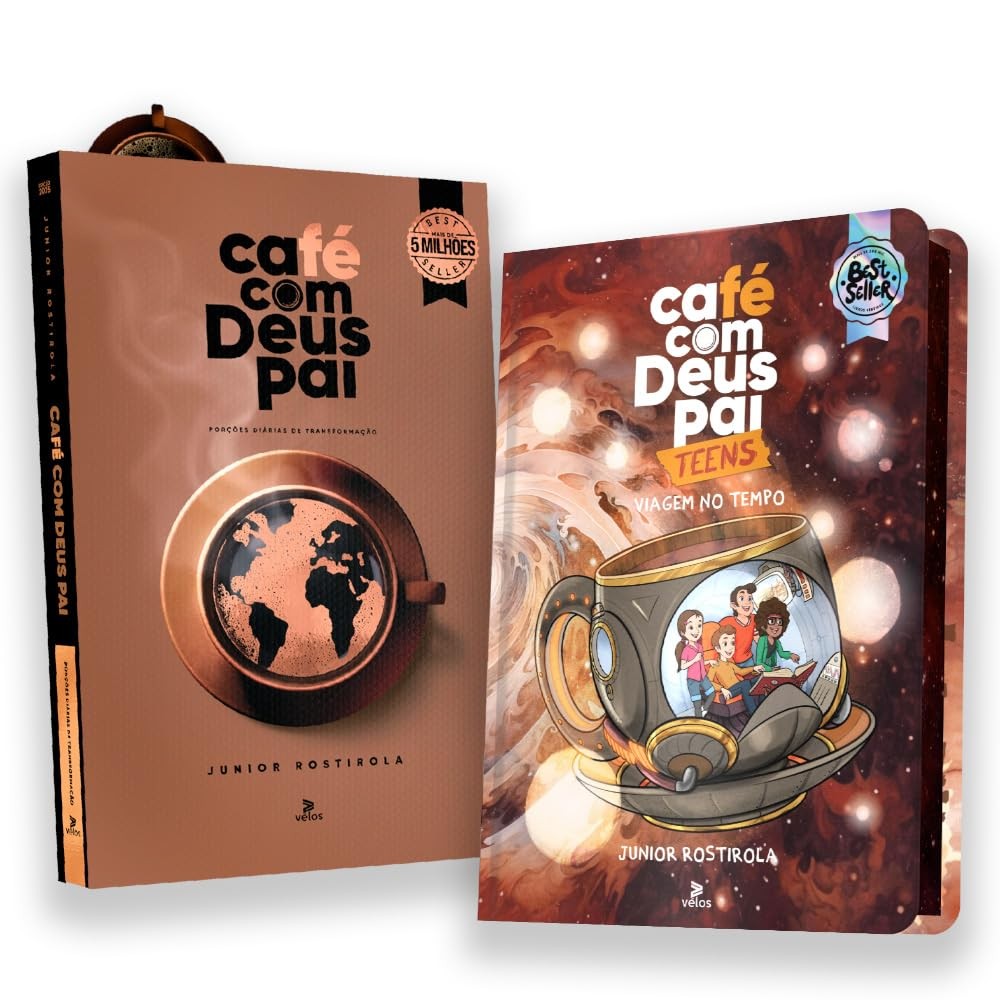 Kit Café com Deus Pai 2025 + Café com Deus Pai Teens 2025 - Books & Magazines