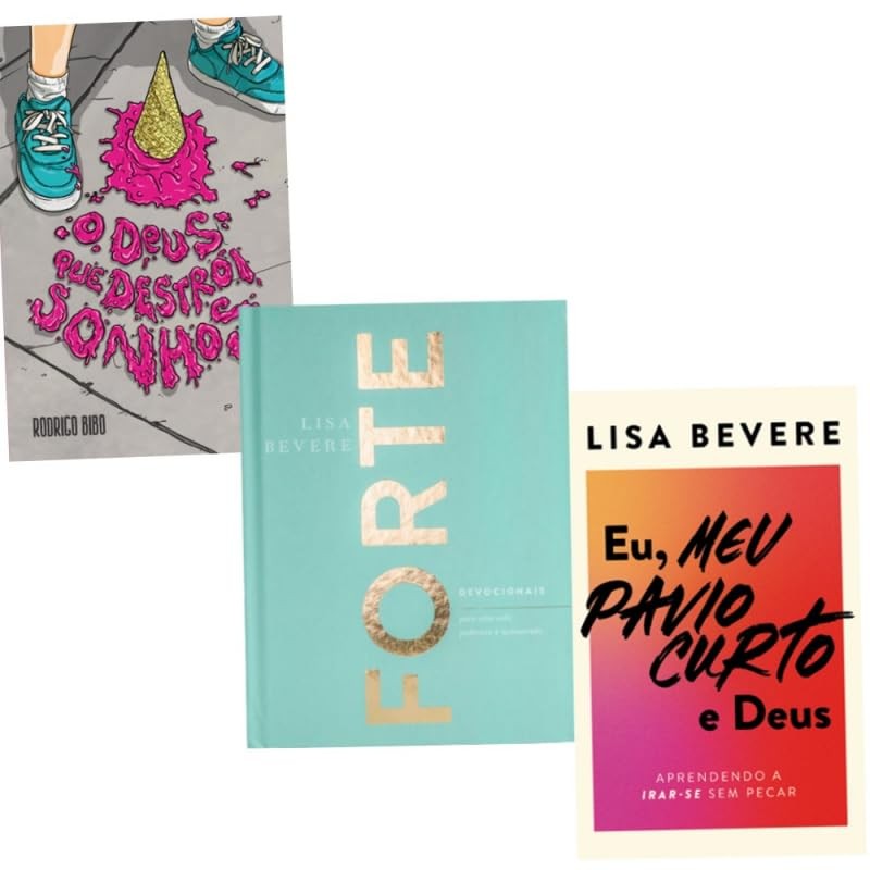 Kit Deus Que Destrói Sonhos + Eu, Meu Pavio Curto E Deus + Forte: Devocionais para uma vida poderosa