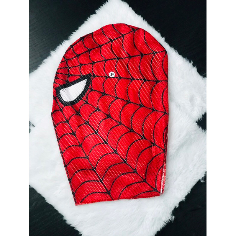MÁSCARA INFANTIL HOMEM ARANHA  TECIDO em Oferta na Shopee