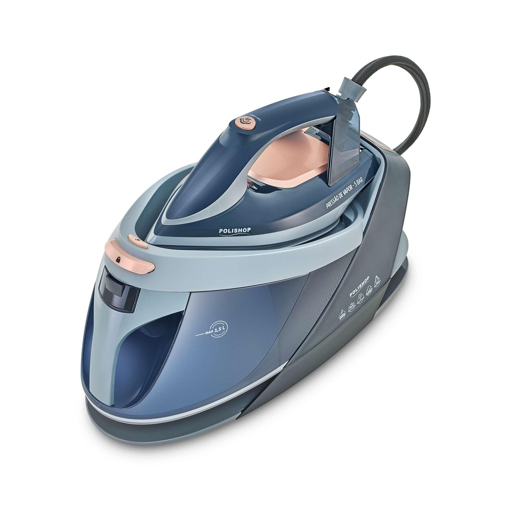 Ferro de Passar Protect & Care Polishop em Oferta na Shopee