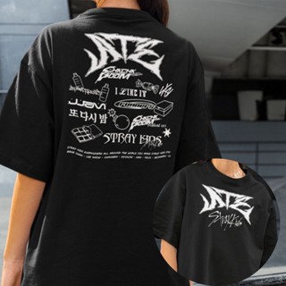 Camiseta Stray Kids Album Tour Brasil Ate Chk Chk Boom Music em Oferta na Shopee
