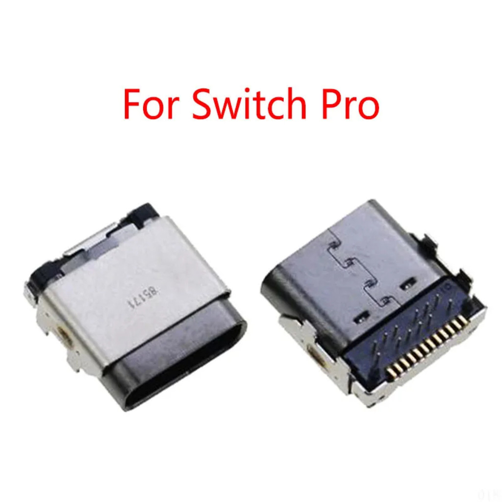 Conector Carga USB Tipo C Controle Para Nintendo Switch PRO