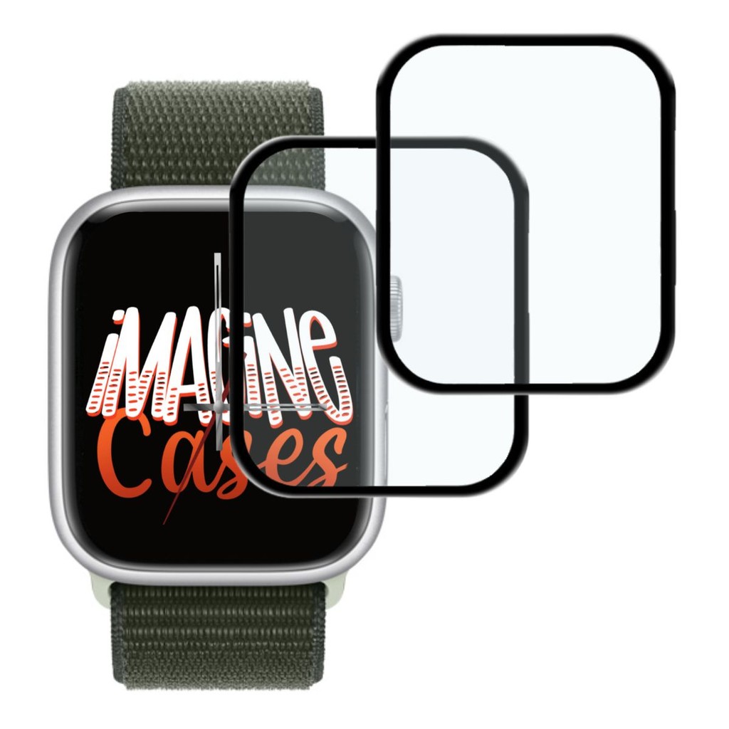 Kit 2x Pelicula 3d Nano Reforçada Para Applewatch Series 9