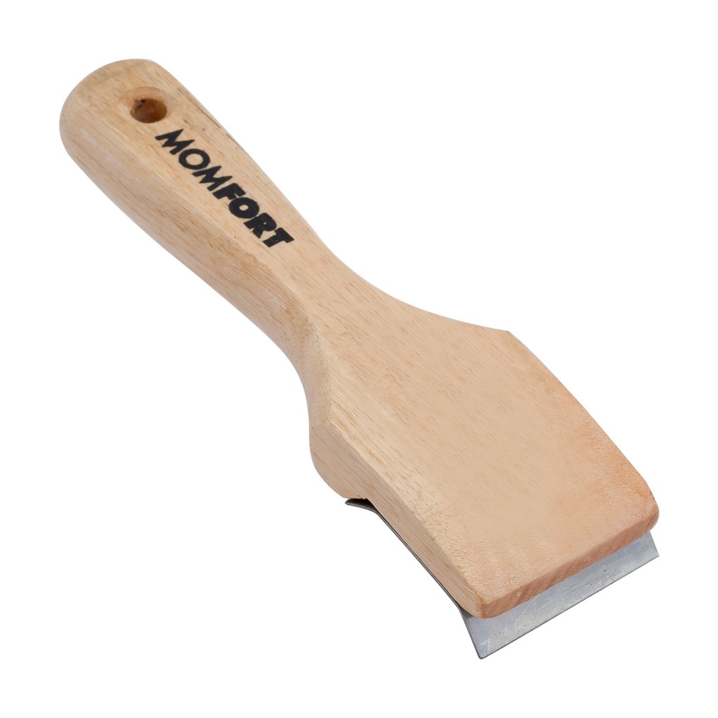Raspador Metal e Madeira 200x60x25mm Momfort
