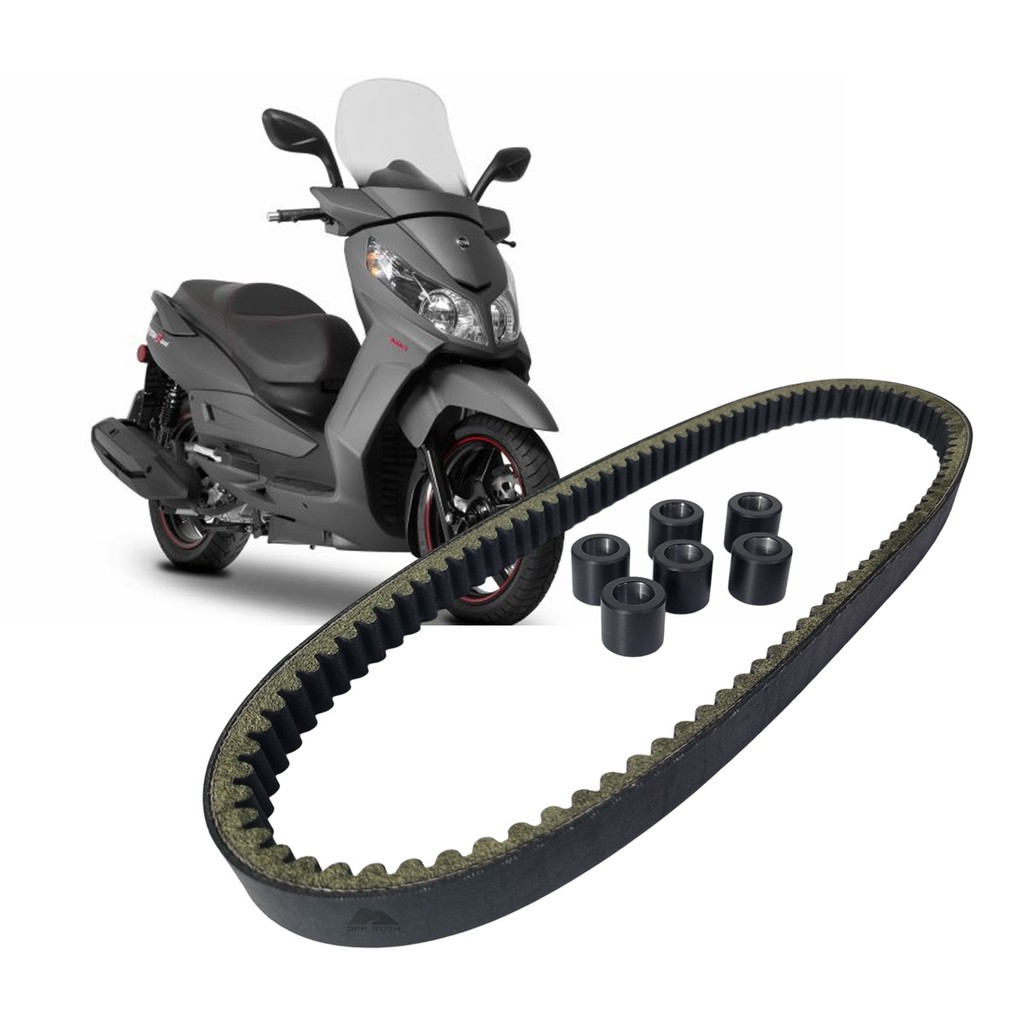 Kit Cvt Correia e Roletes Danidrea - Dafra Citycom 300i 2016, 2017, 2018, 2019