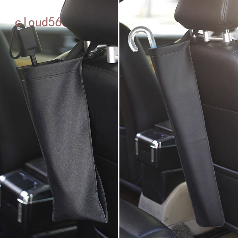 BH Bolsa De Armazenamento De Guarda-Chuva De Carro , À Prova D'água , Dobrável , Couro PU , Ferramentas , Banco Traseiro