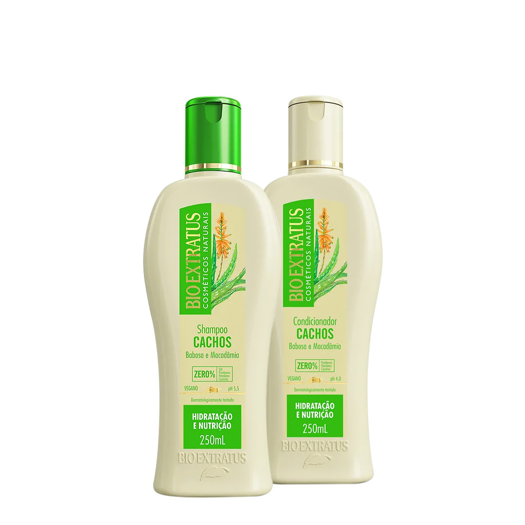 Kit Bio Extratus Cachos Babosa Duo (2 produtos)