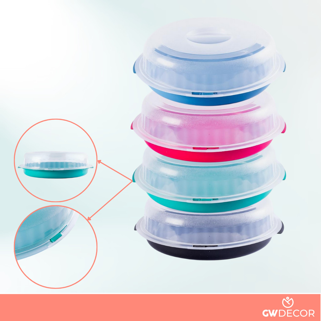 Boleira com Tampa e Trava Para Bolos Torta Pudins em Oferta na Shopee