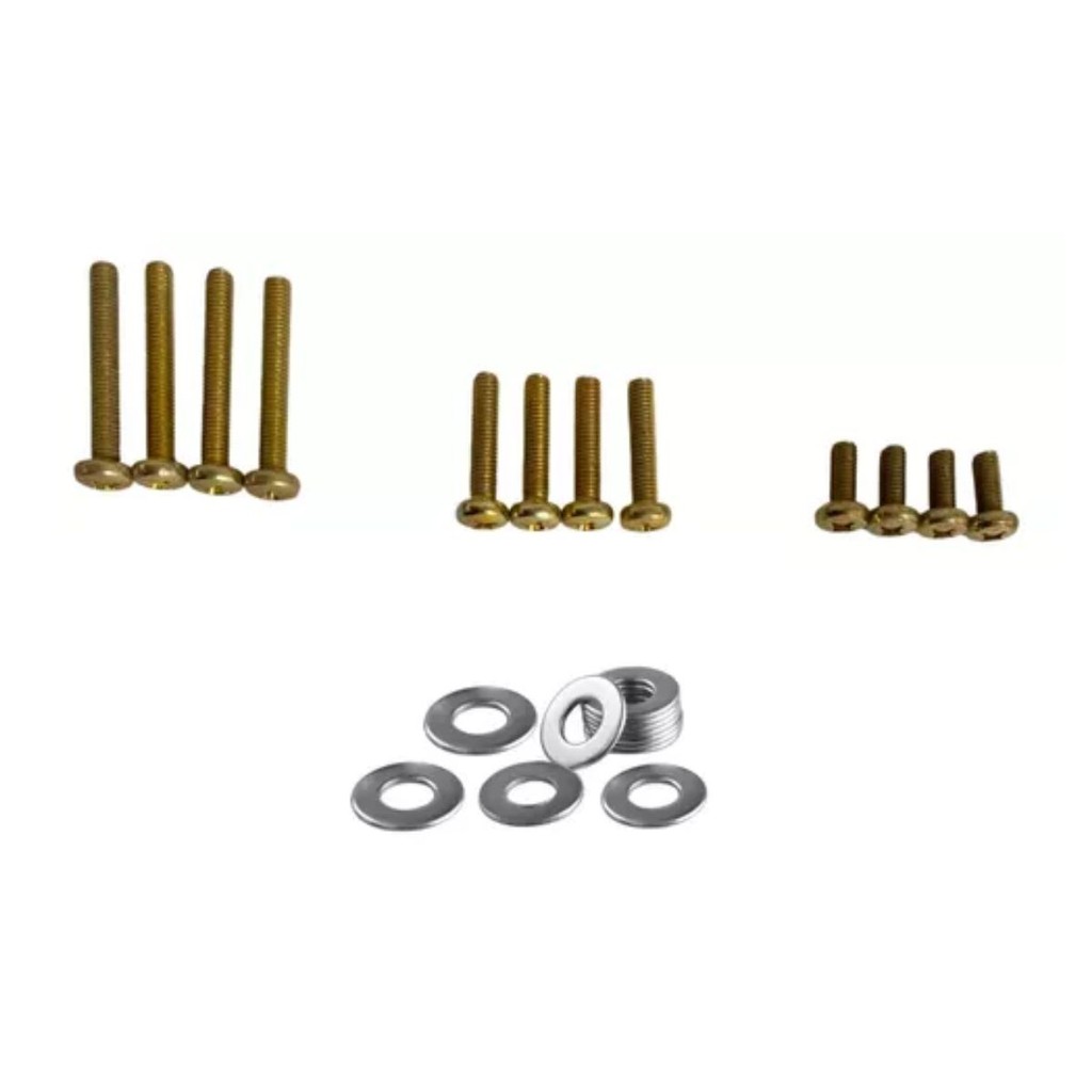 Parafuso M6 45mm Suporte Tv LG 43 49 50 55 60 65 70 Kit 12un