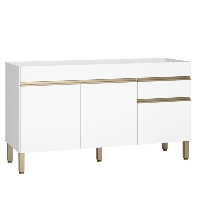 Balcão de Pia Line 150 cm Supremo - Kits Paraná em Oferta na Shopee