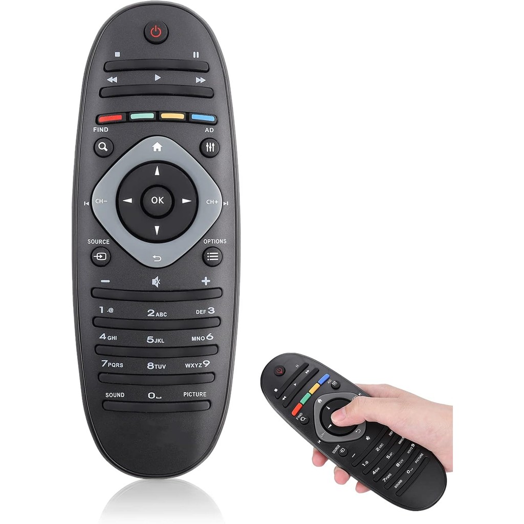 Controle remoto de substituição para Smart TV , controle remoto universal compatível com TV