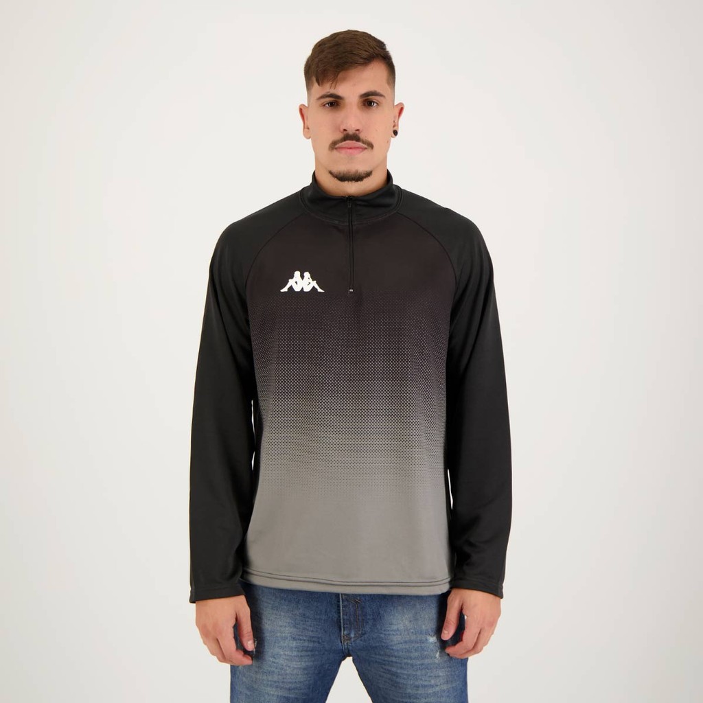 Blusão Kappa Sport Adams Preto - Sports & Outdoors