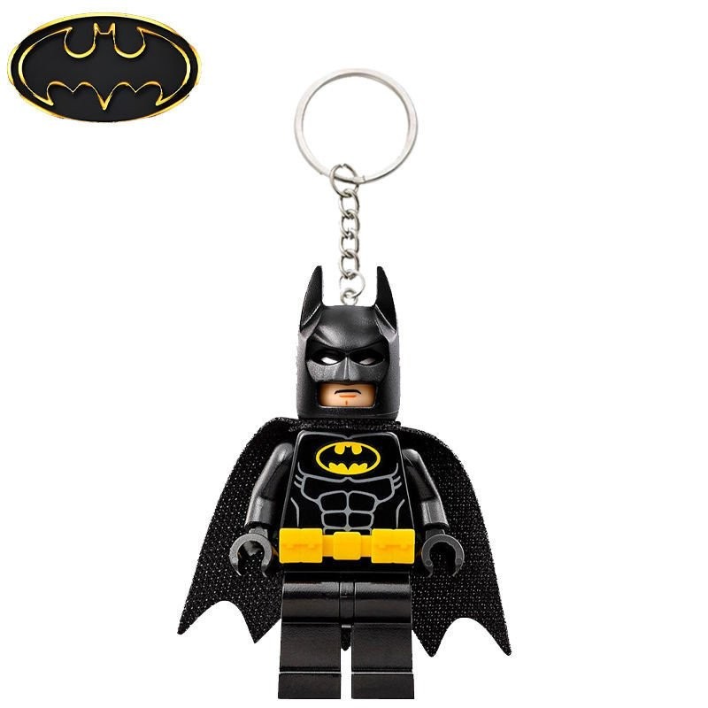 Compatível Com Chaveiro LEGO Batman , Capa Preta , Pingente De Casal De Fadas Rosa , Acessório , Bolsa Pendurada