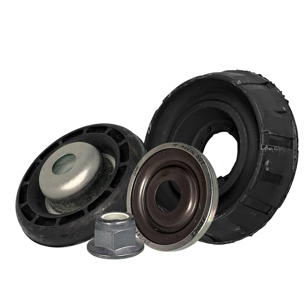 Coxim Dianteiro Sandero Logan Duster c/ Rolamento Prato Porca Original Renault