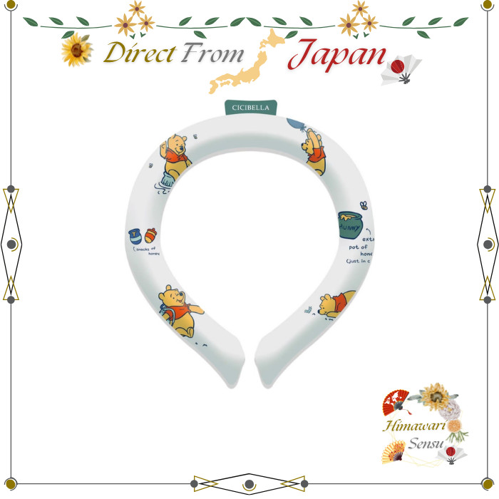 Disney Series Cooling Neck Ring – Assorted Colors, Naturally Freezes, Neck Cooling Accessory【 Direct from Japan 】