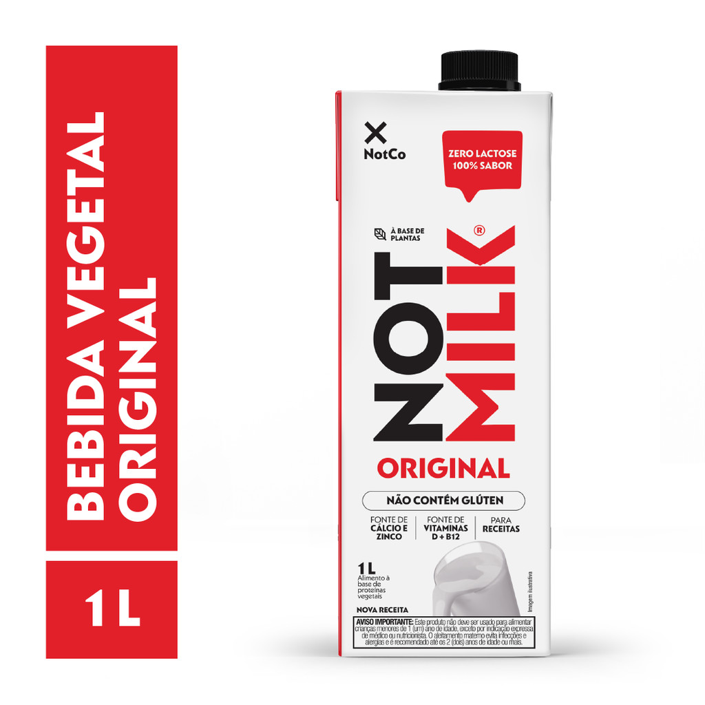 Bebida Vegetal NotCo NotMilk Original 1L em Oferta na Shopee