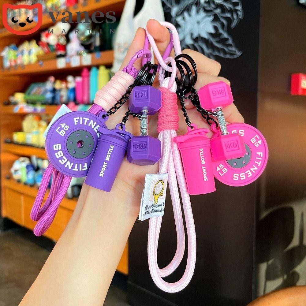 Chaveiro De Placas De Barra NAESV , Halteres De Simulação De Dopamina INS , Pingente De Série De Fitness De Copos De Águ em Oferta na Shopee